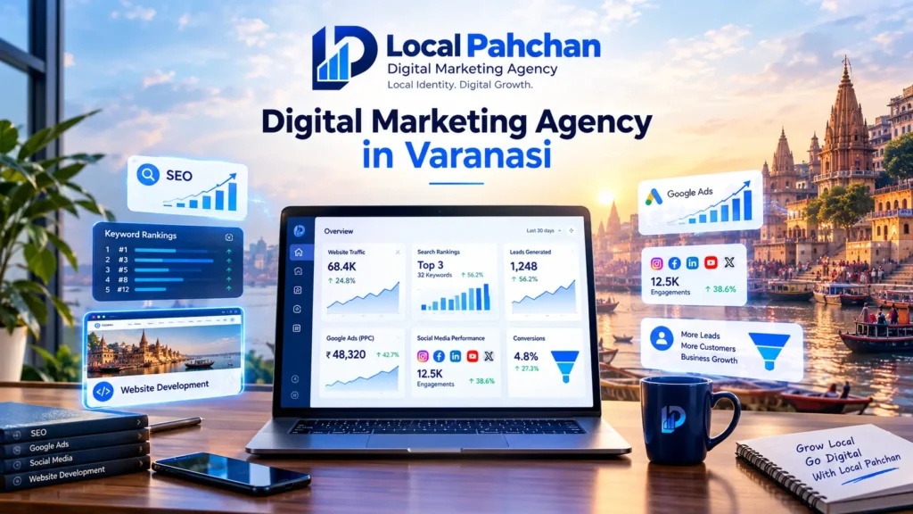 Digital marketing agency in Varanasi - Local Pahchan